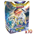 Sword & Shield: Brilliant Stars - Build & Build Battle Box (10 Boxes)