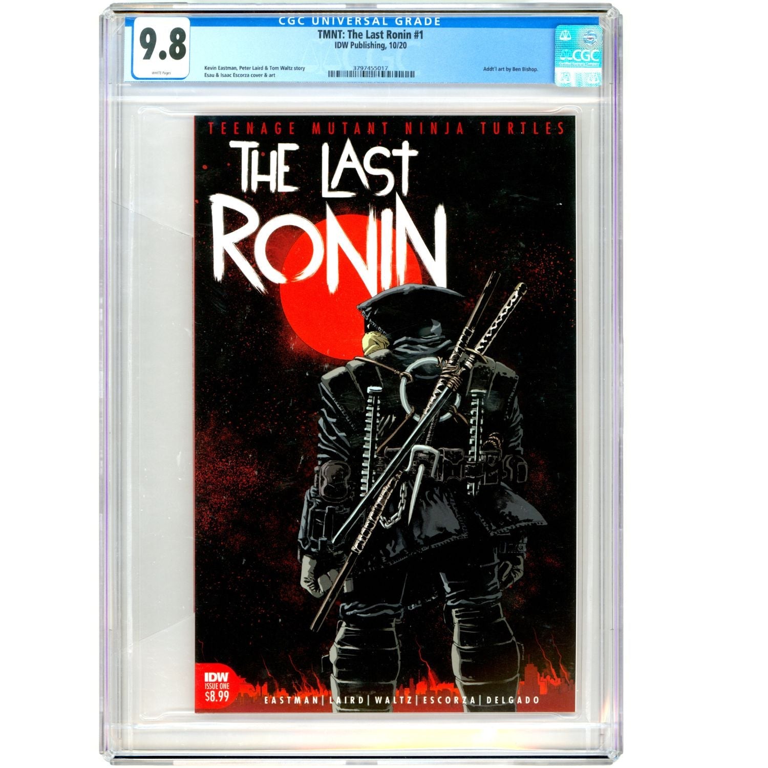 TMNT The Last Ronin: #1 [Esau & Isaac Escorza 1st Print CGC 9.8] 2020