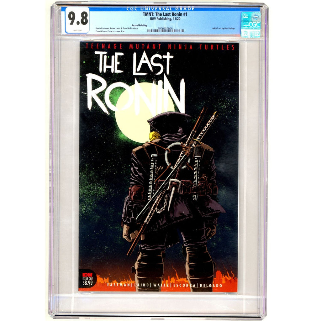 TMNT The Last Ronin: #1 [Esau & Isaac Escorza 2nd Print CGC 9.8] 2020