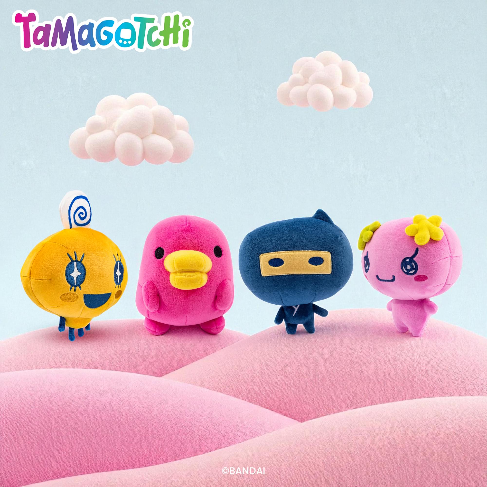 Tamagotchi 6-Inch Collector Plush Set Of 10