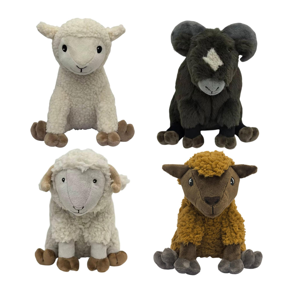 The Sheep Detectives Characters 7-Inch Collector Plush | Set Of 4