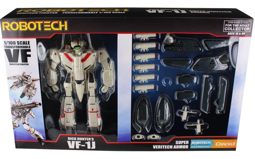 Robotech 1/100 VF-1J Super Veritech Action Figure: Rick Hunter