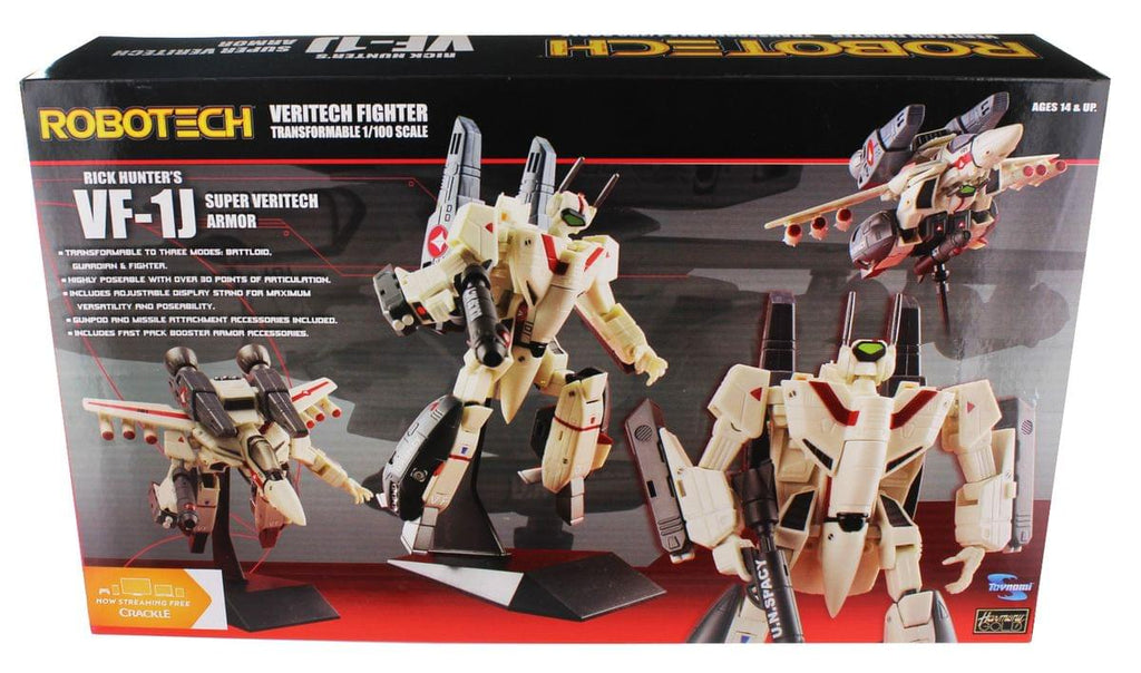 Robotech 1/100 VF-1J Super Veritech Action Figure: Rick Hunter