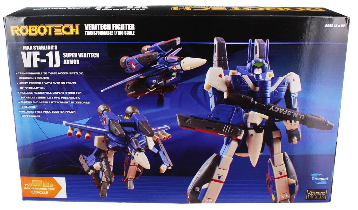 Robotech 1/100 VF-1J Super Veritech Action Figure: Max Starling