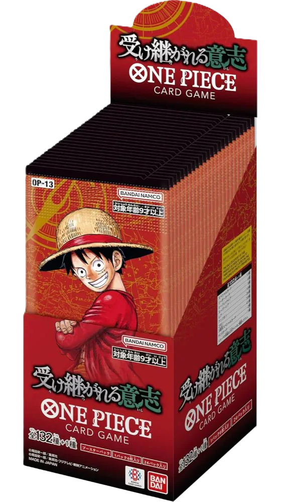 (Japanese) One Piece TCG: Carrying on His Will OP-13 Booster Box