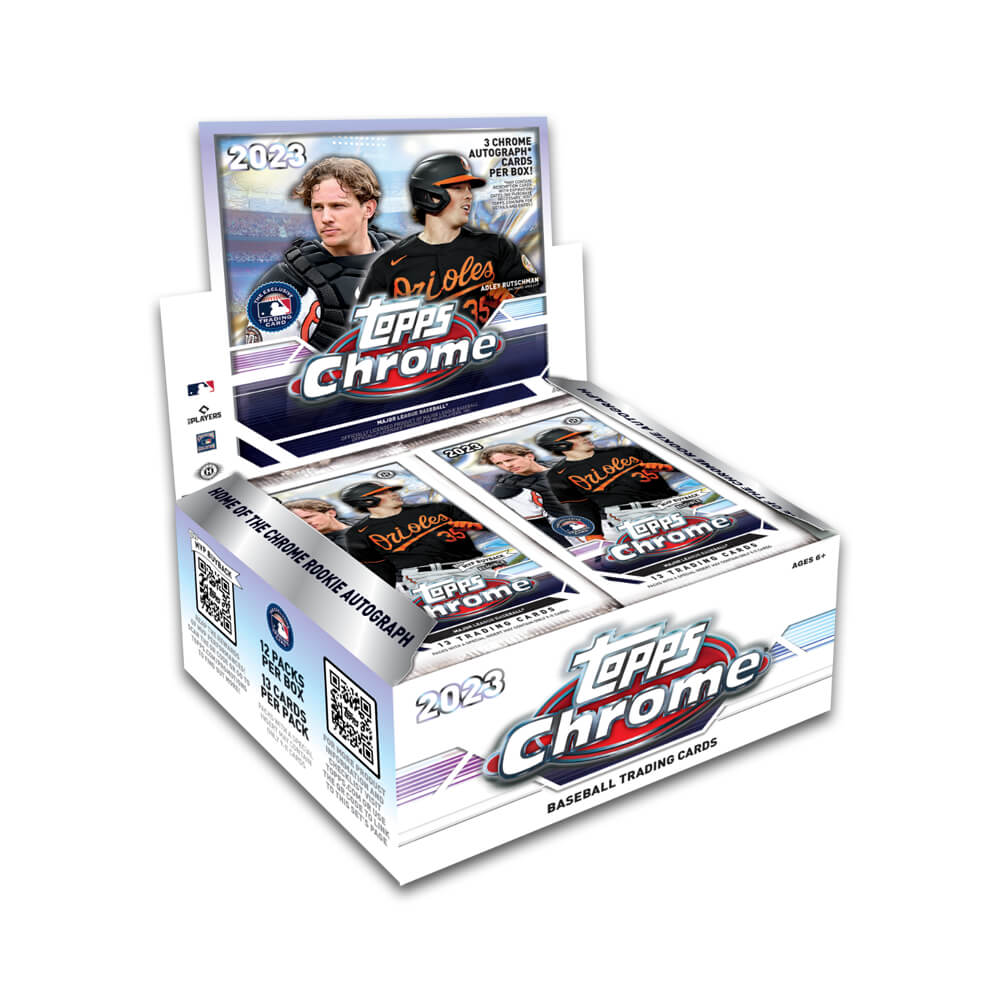 2023 Topps Chrome Baseball Jumbo Box