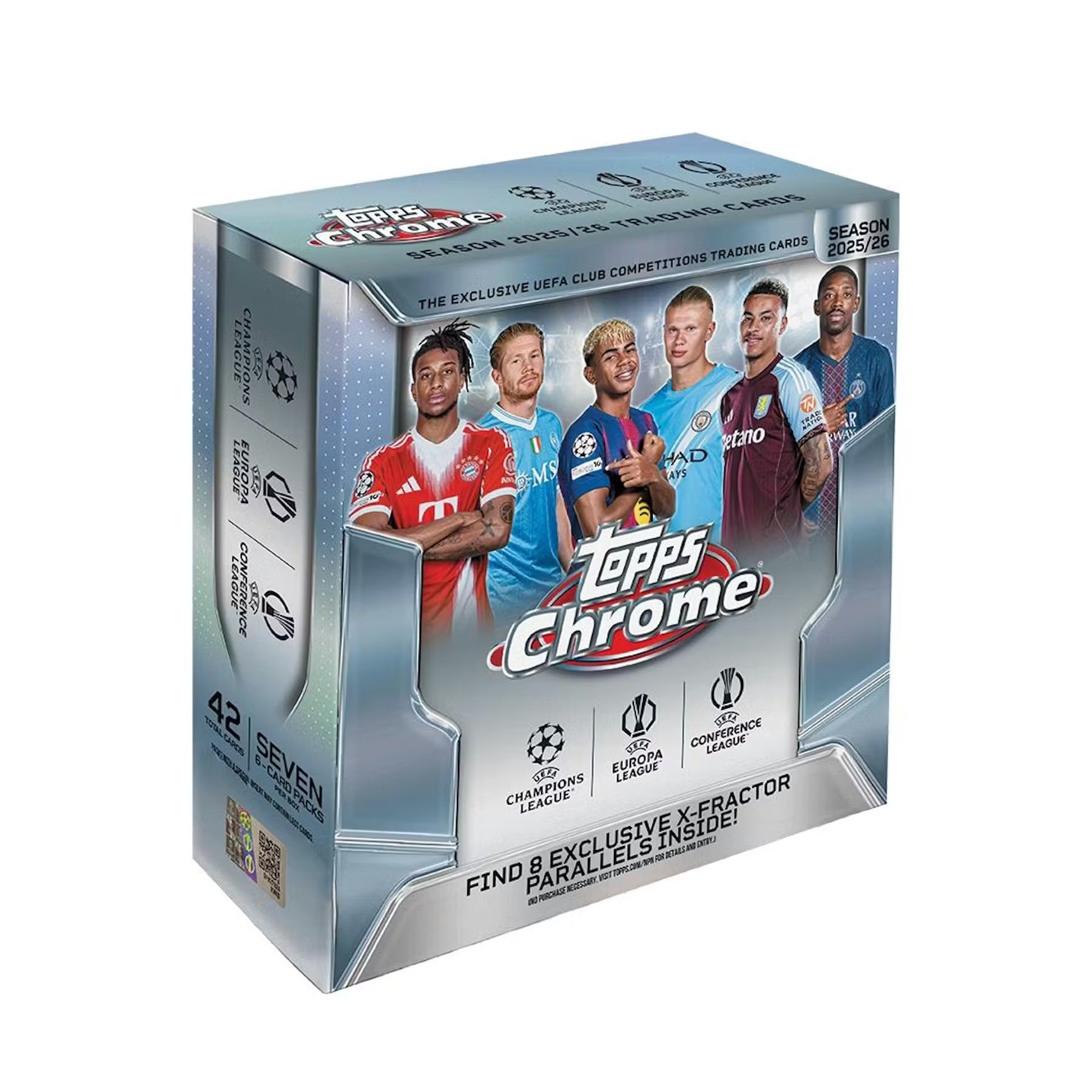 2026 TOPPS UCC CHROME SOCCER MEGA BOX