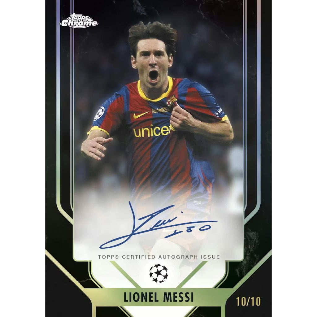 2026 TOPPS UCC CHROME SOCCER MEGA BOX