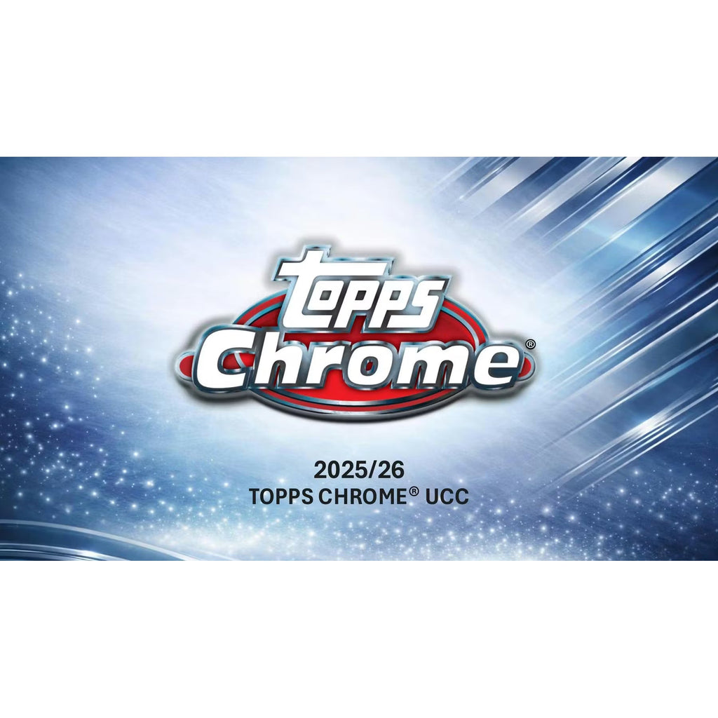 2026 TOPPS UCC CHROME SOCCER MEGA BOX