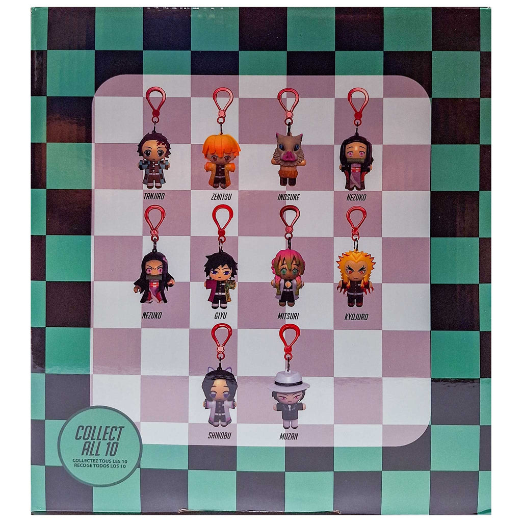 Demon Slayer Hangers 10 Types Blind Bag (Sealed Box of 24)