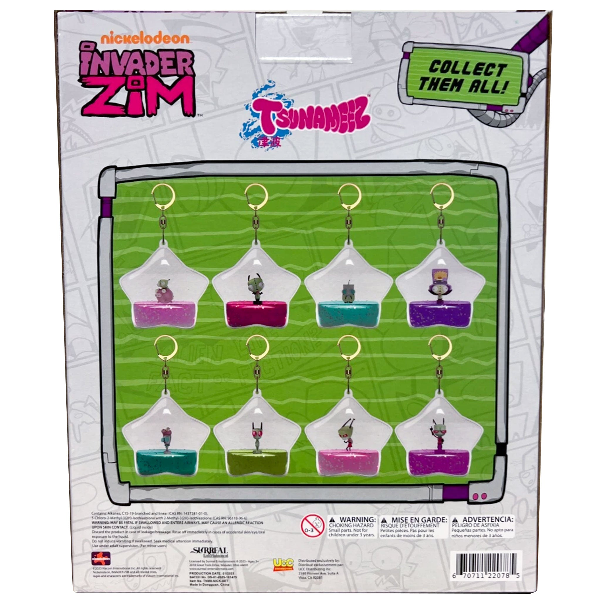 Invader Zim Tsunameez Blind Bags Sealed Case [24 pcs Case]
