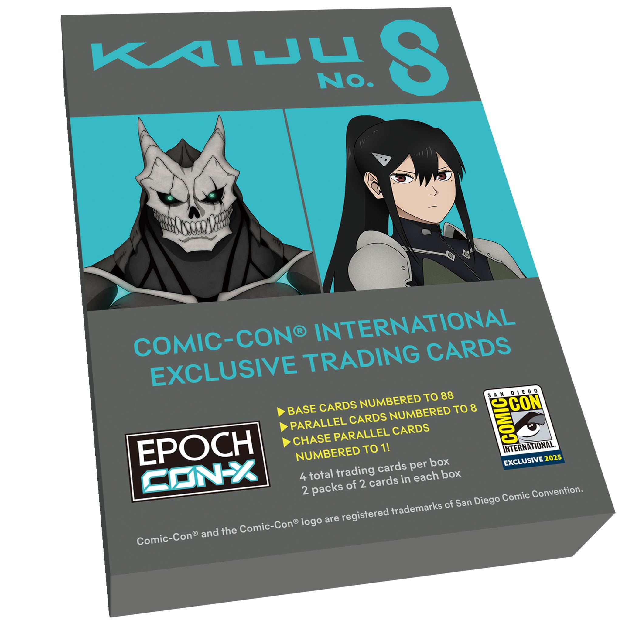 EPOCH CON-X Kaiju No.8 - Comic-Con International Exclusive Trading Cards set LE196 [SDCC 2025]
