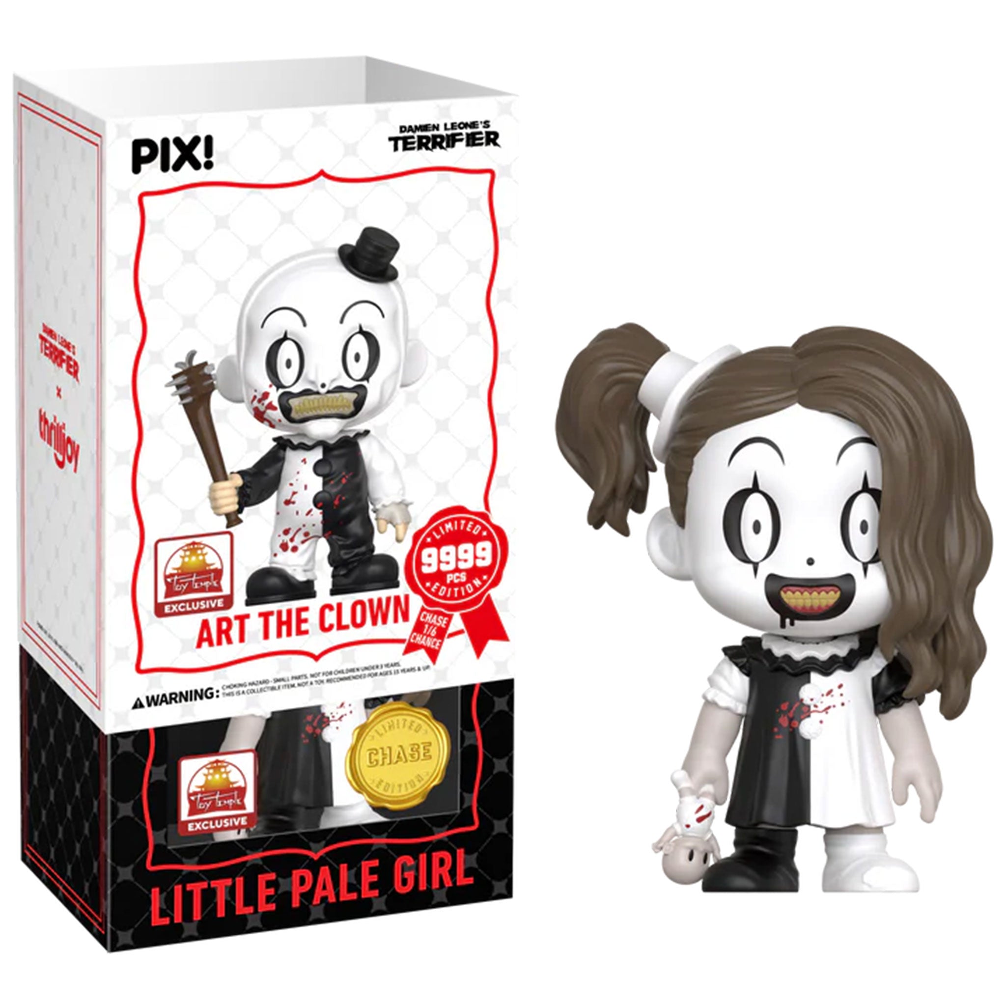 Thrilljoy PIX! Terrifier Art (Spiked Bat) LE 9999 [Toy Temple Exclusive] (Sealed Case of 24)