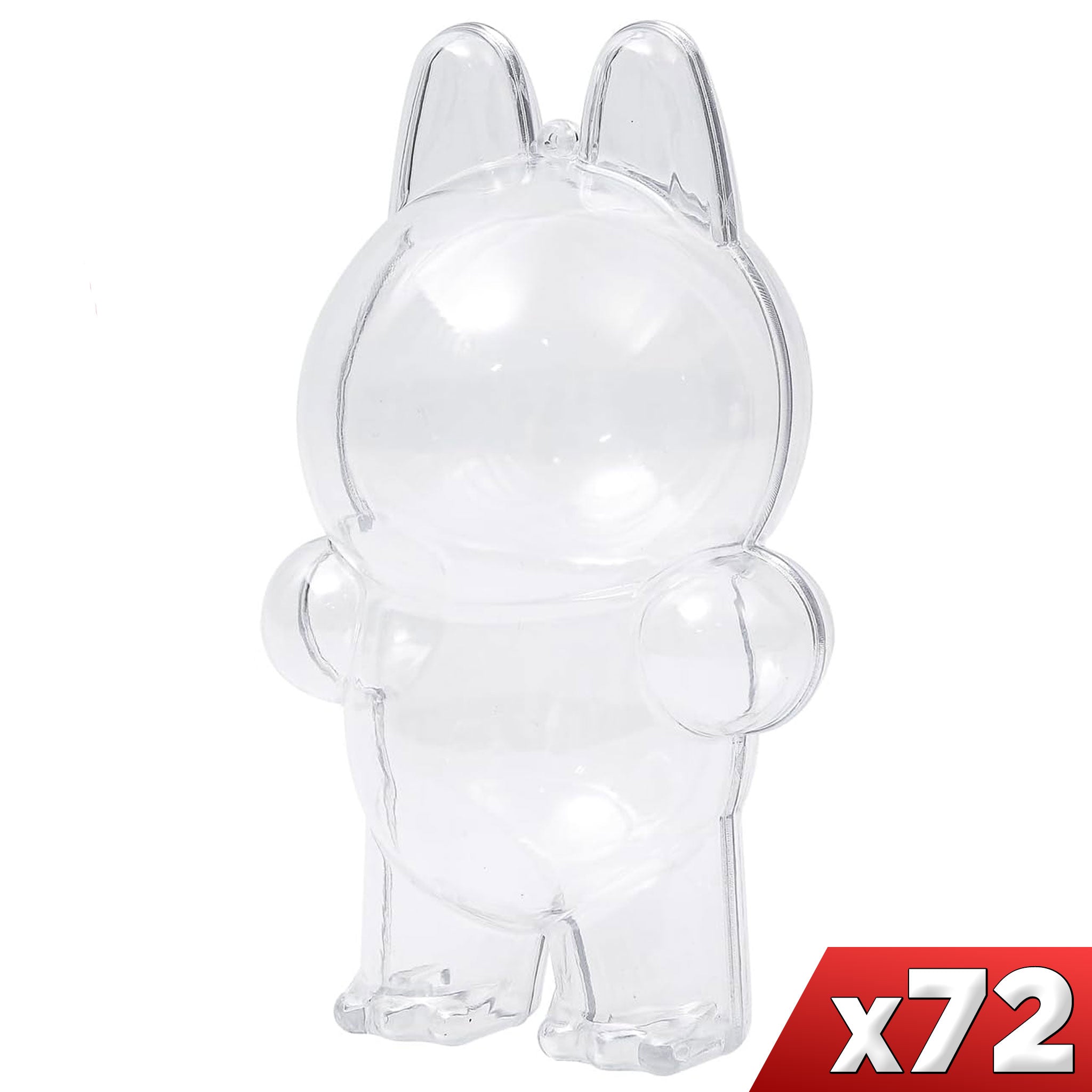 Plush Protector with Keychain for Labubu (Box of 72)