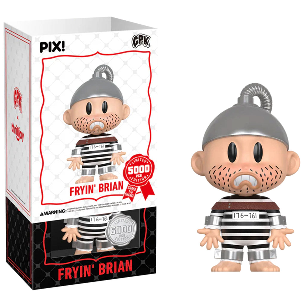 Thrilljoy PIX! Fryin Brian Garbage Pail Kids LE 5000 (Sealed Case of 24)