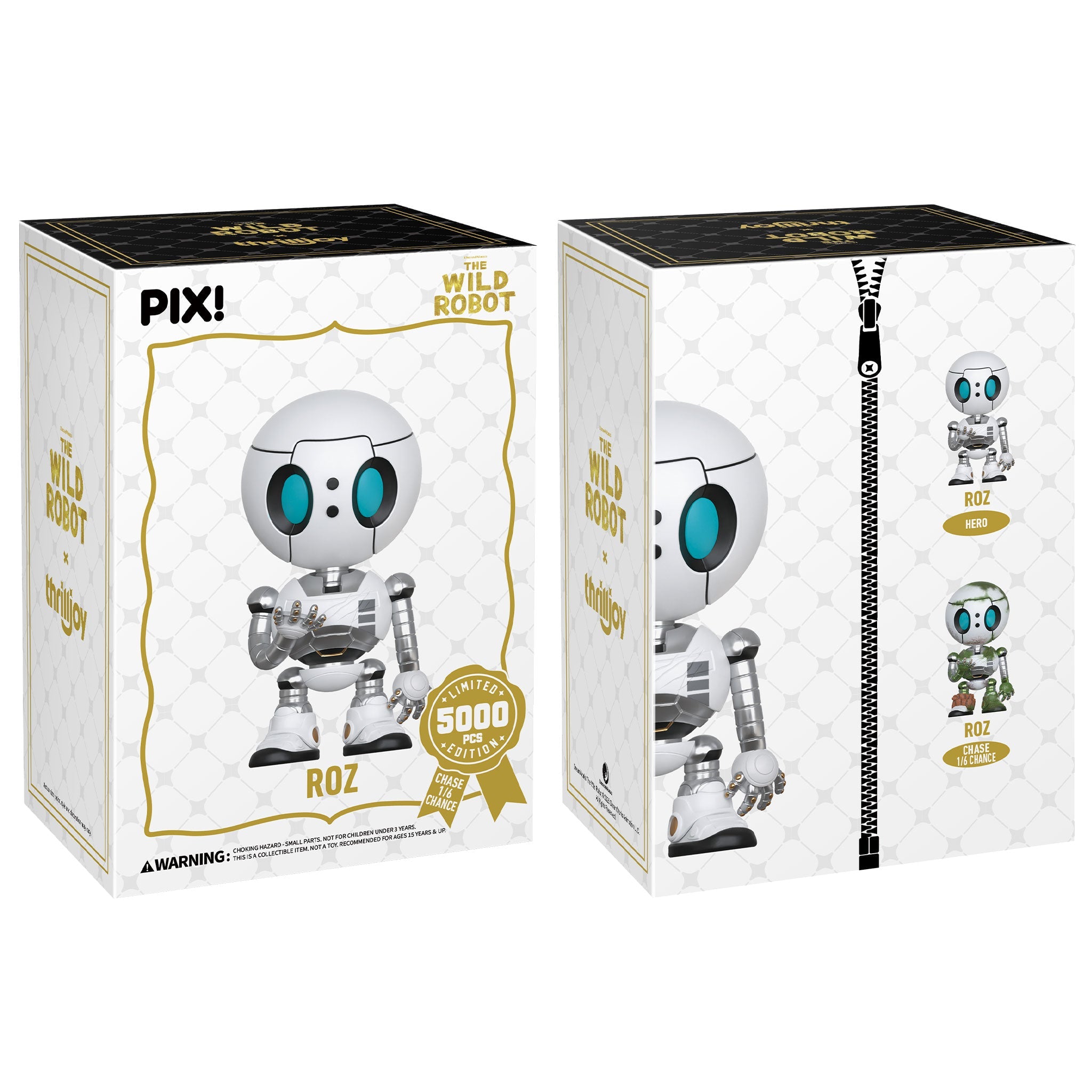 Thrilljoy PIX! Roz The Wild Robot LE 5000 (Sealed Case of 24)