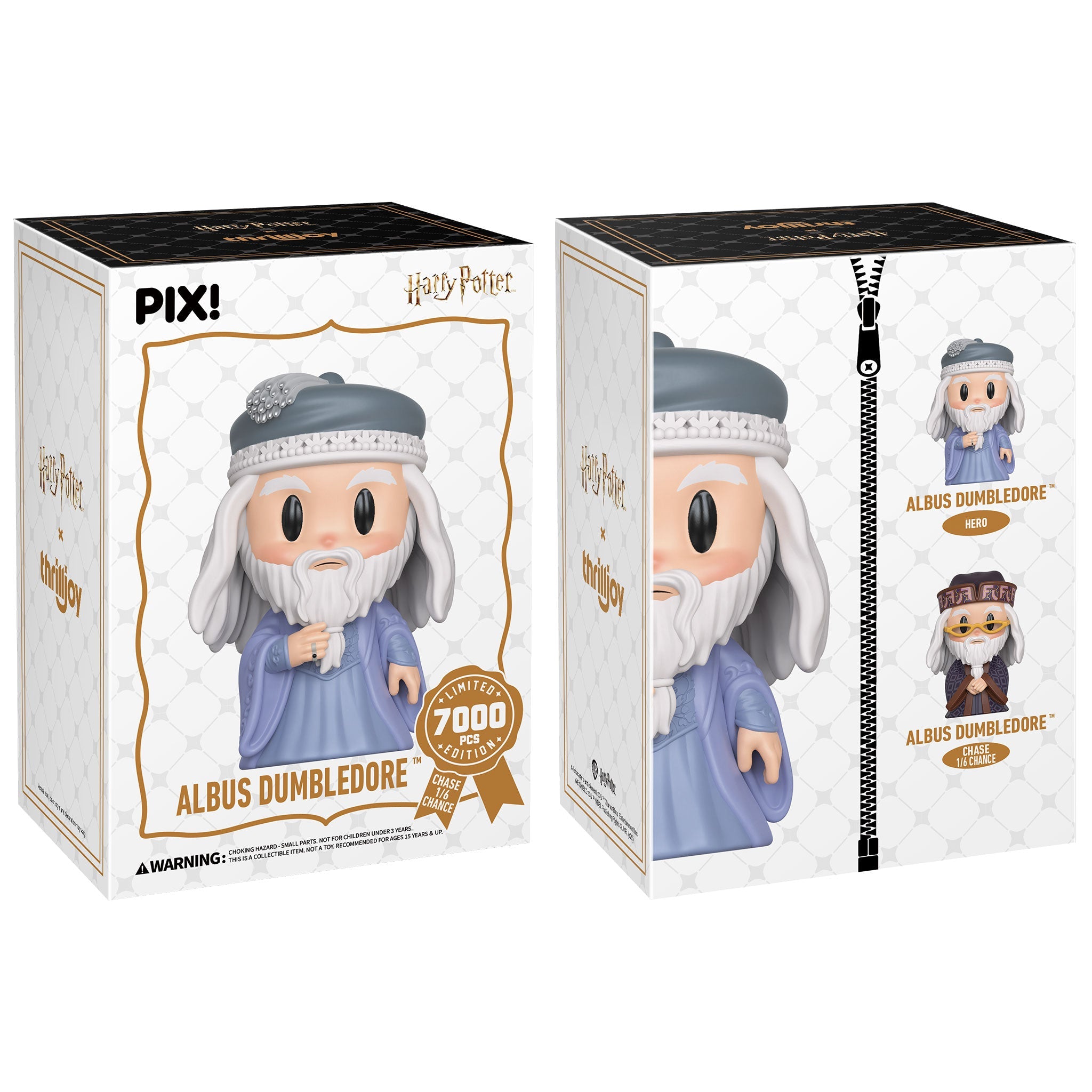 Thrilljoy PIX! Albus Dumbledore Harry Potter LE 7000 (Sealed Case of 24)