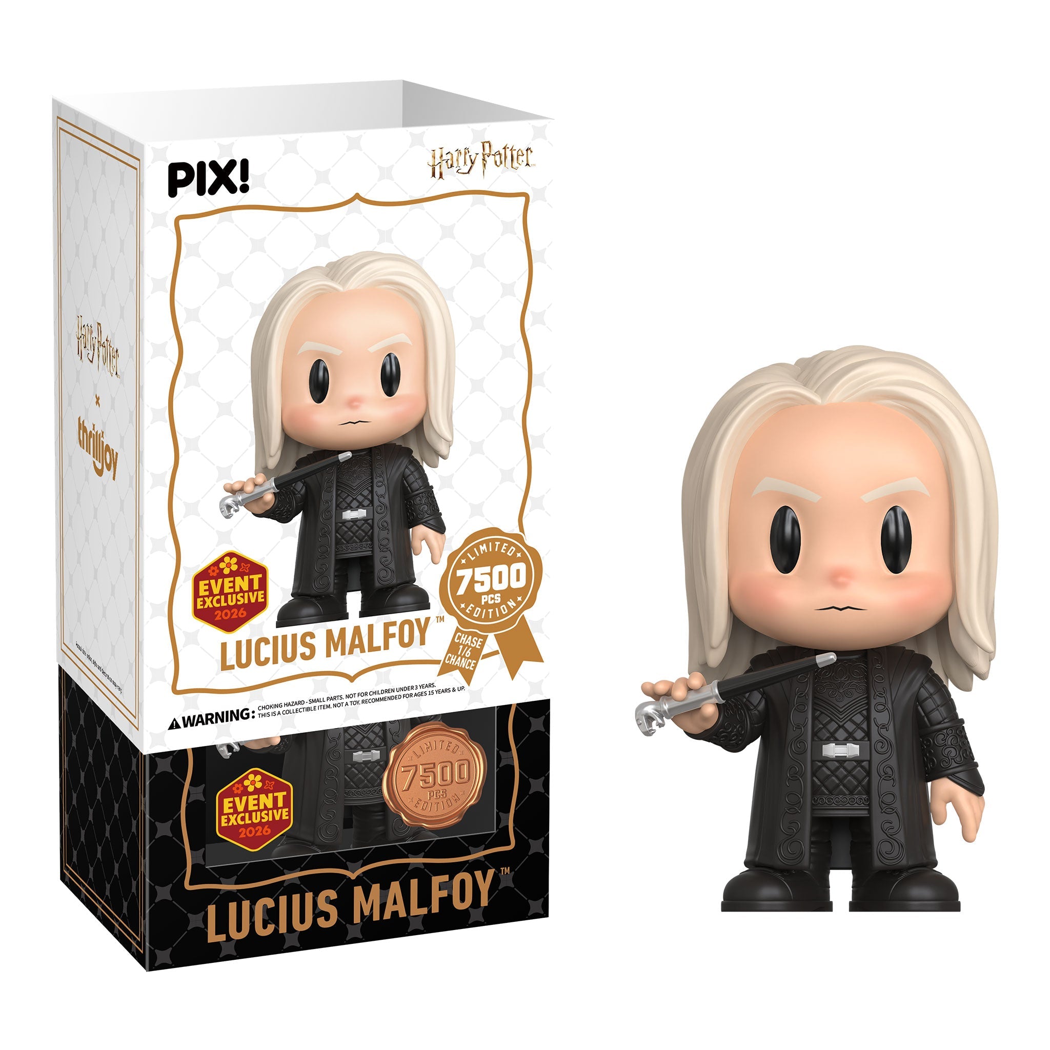 Thrilljoy PIX! Lucius Malfoy Harry Potter LE 7500 [2026 Spring Event Exclusive] (Sealed Case of 24)