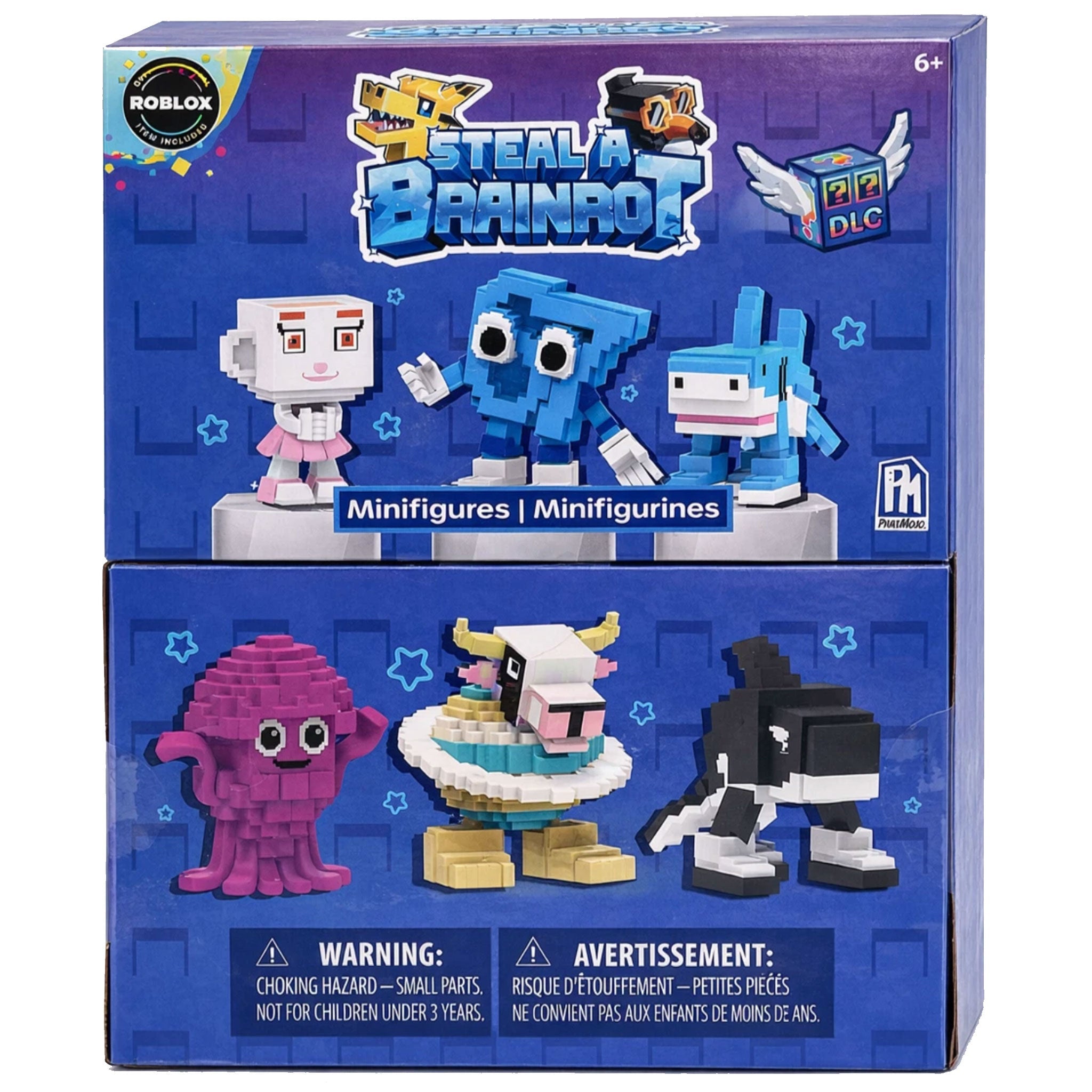 Steal a Brain Rot Roblox Blind Bag w/ DLC Code Unreleased [Sealed Box 24 Pcs]