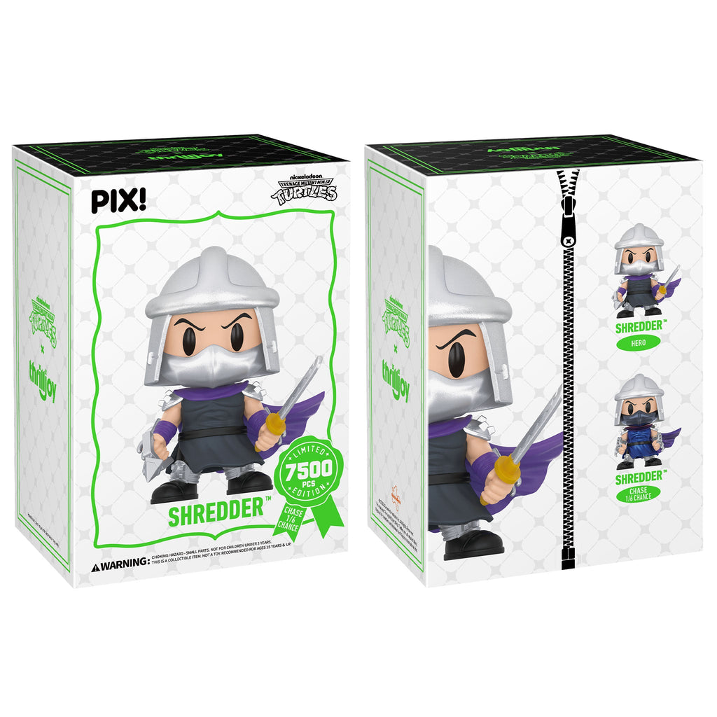 Thrilljoy PIX! Shredder Teenage Mutant Ninja Turtles LE 7500 (Sealed Case of 24)