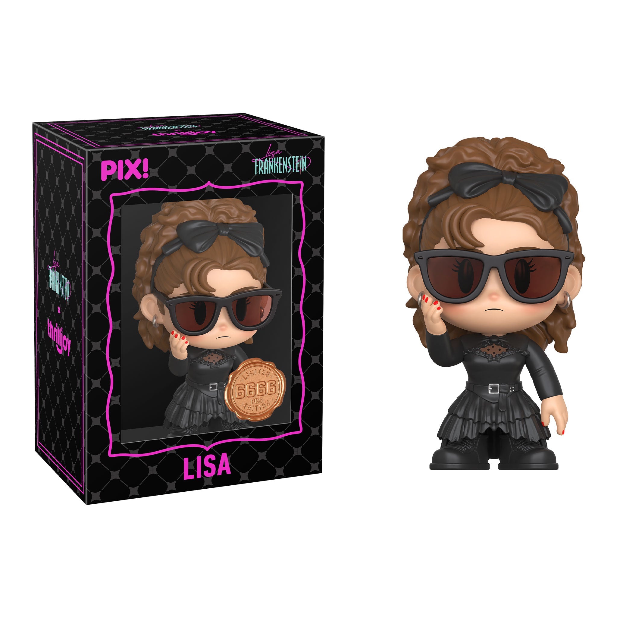 Thrilljoy PIX! Lisa Frankenstein LE 6666 (Sealed Case of 24)