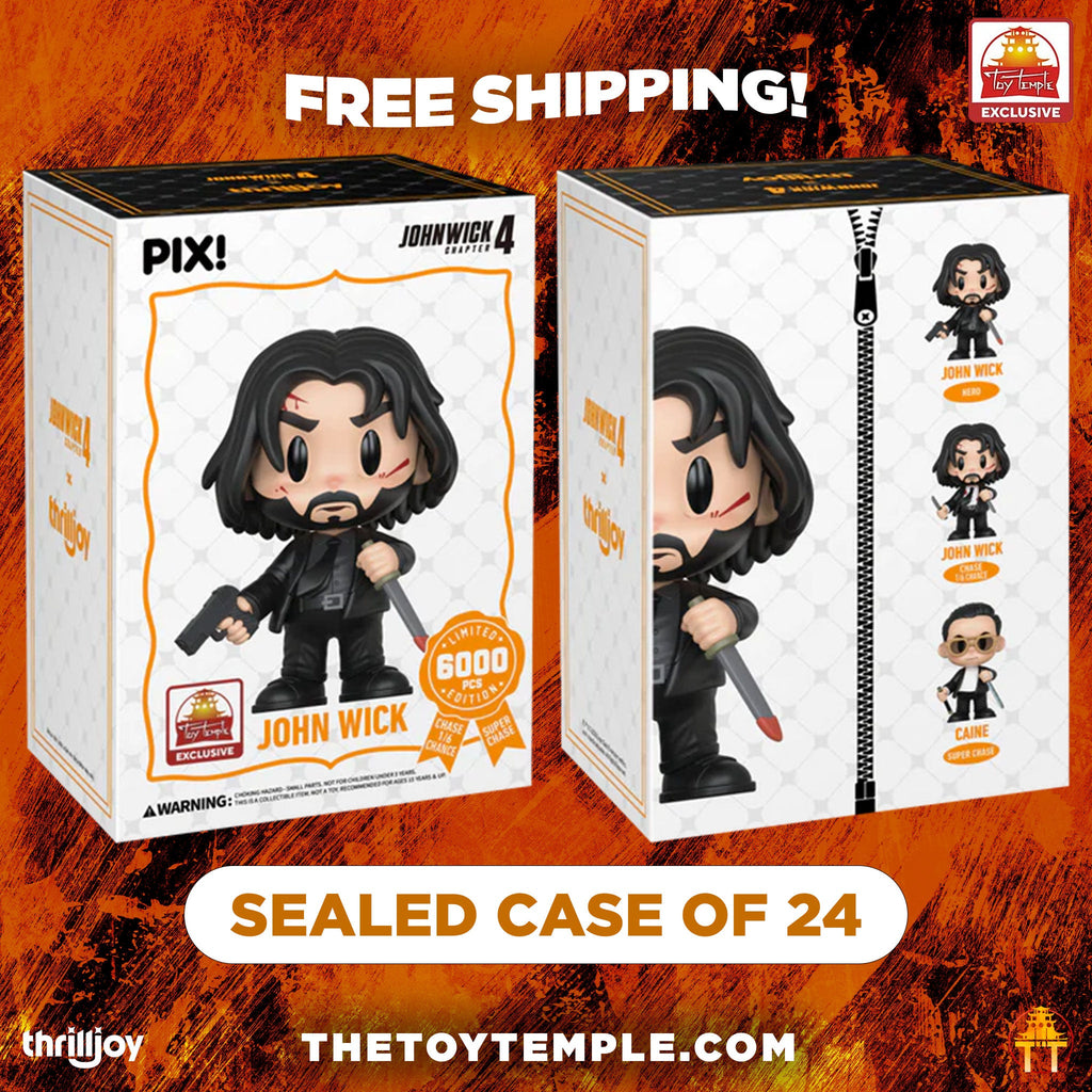 Thrilljoy PIX! John Wick Chapter 4 LE 6000 [Toy Temple Exclusive] (Sealed Case of 24)