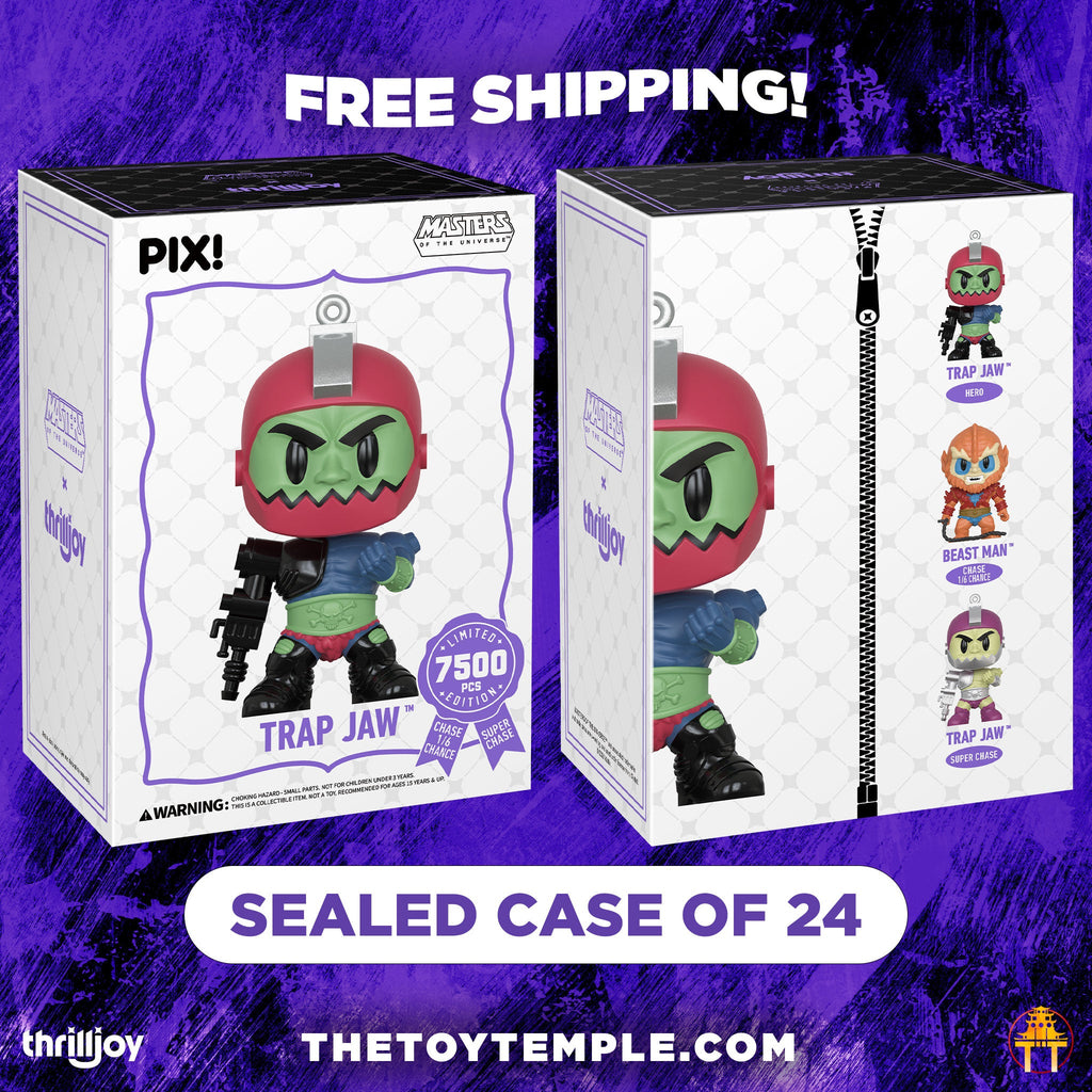 Thrilljoy PIX! Trap Jaw Masters of the Universe LE 7500 (Sealed Case of 24)