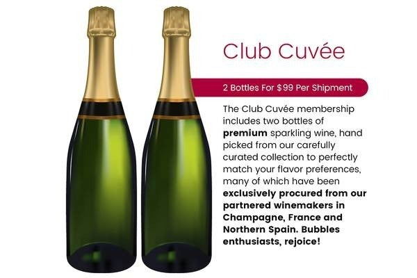 Club Cuvée - Champagne Club (Monthly) By "He Wines, She Dines"