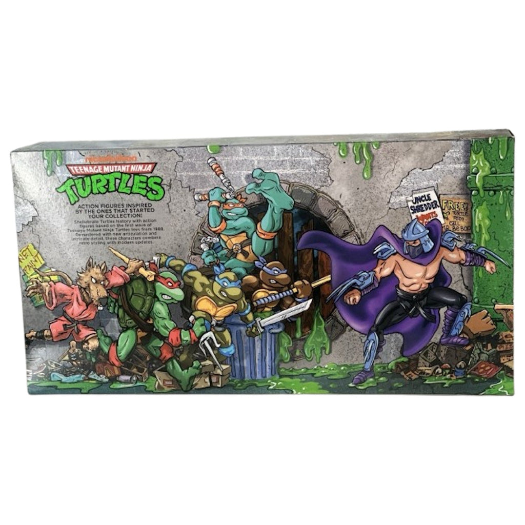 Teenage Mutant Ninja Turtles Classic 1988 Remastered Action Figure 6 Pack 4.5" Figure