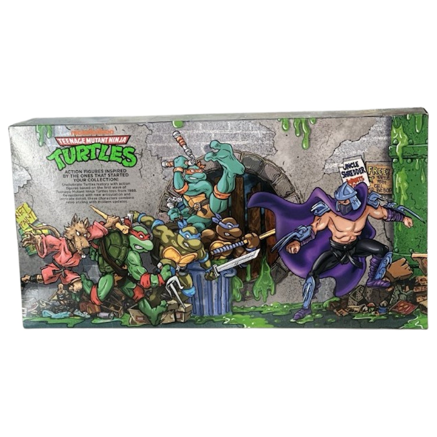 Teenage Mutant Ninja Turtles Classic 1988 Remastered Action Figure 6 Pack 4.5" Figure