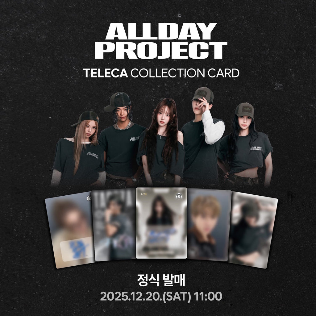 Teleca: AllDay Project - 2025 KPOP Rookie Collection Booster Box - 1 Pack + 1 Graded Rookie