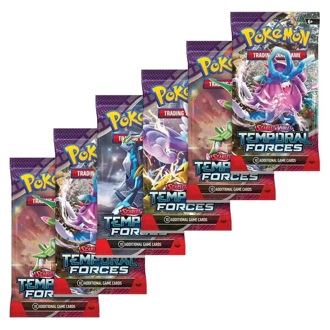 Scarlet & Violet: Temporal Forces - Booster Box Display