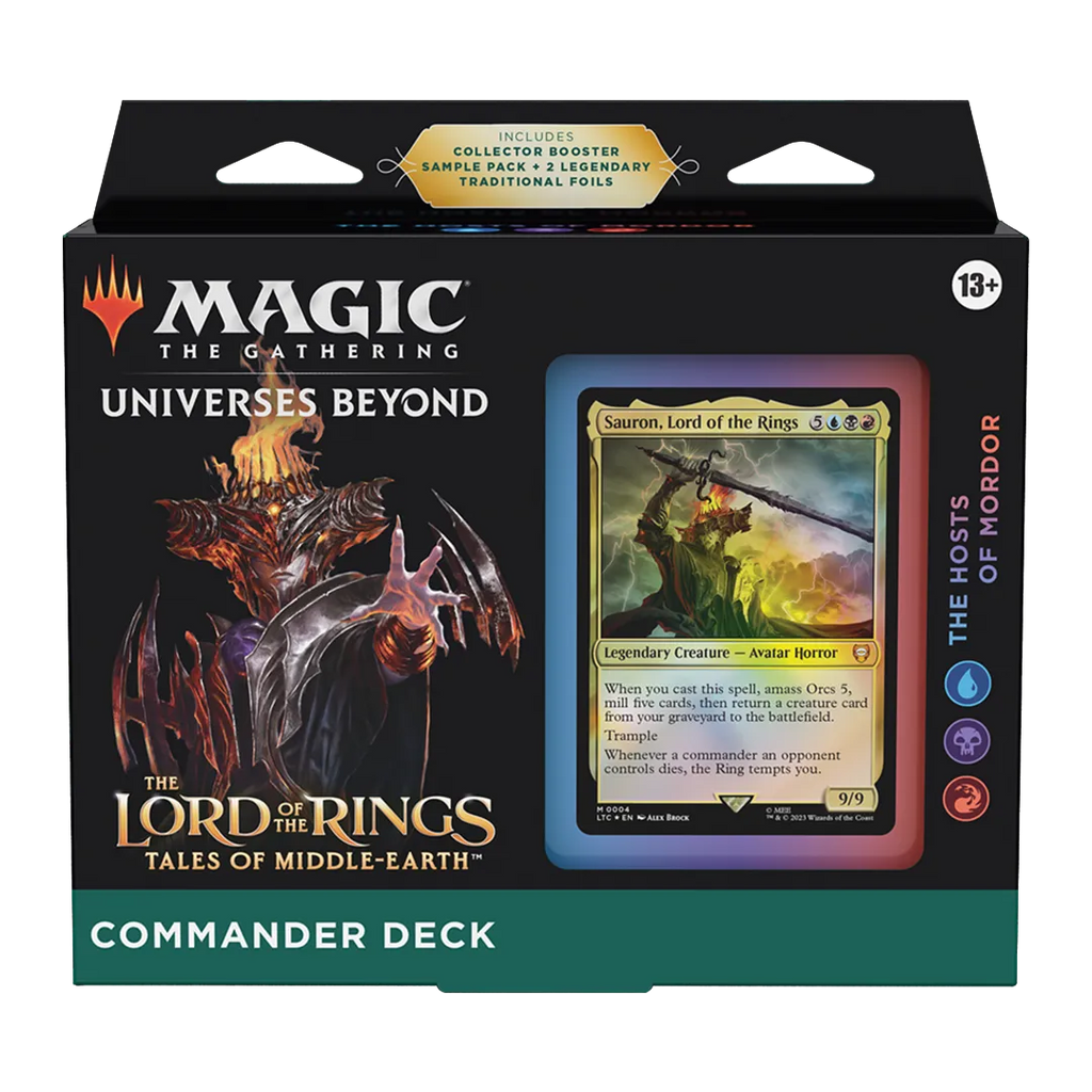 MTG: The Lord of the Rings Tales of Middle-Earth Commander Decks [Set of 4]