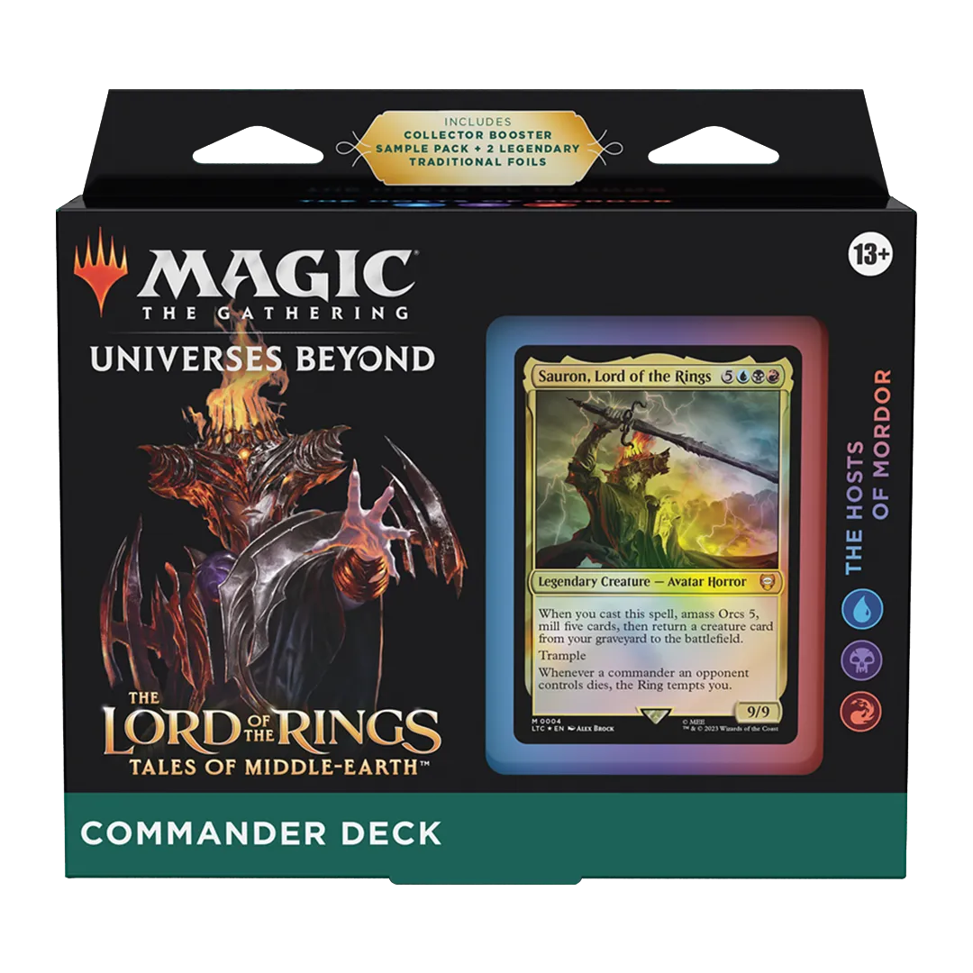 MTG: The Lord of the Rings Tales of Middle-Earth Commander Decks [Set of 4]