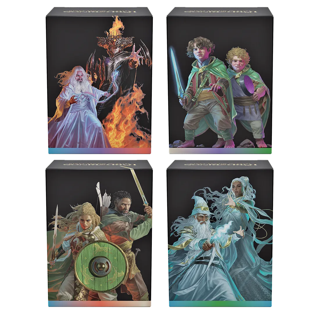 MTG: The Lord of the Rings Tales of Middle-Earth Commander Decks [Set of 4]
