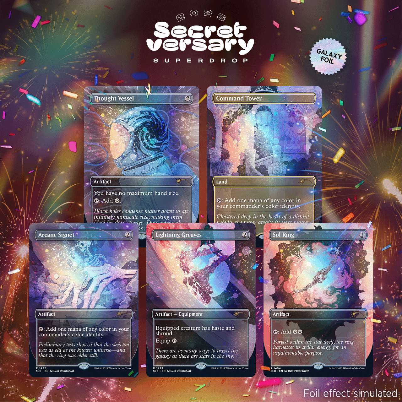 Magic: The Gathering—Secret Lair Drop: Through the Wormhole - Galaxy Foil Edition