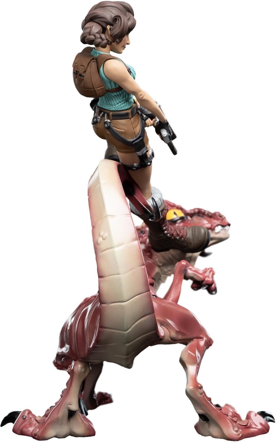 Tomb Raider: Lara Croft with Raptor Mini Epics Vinyl Figure