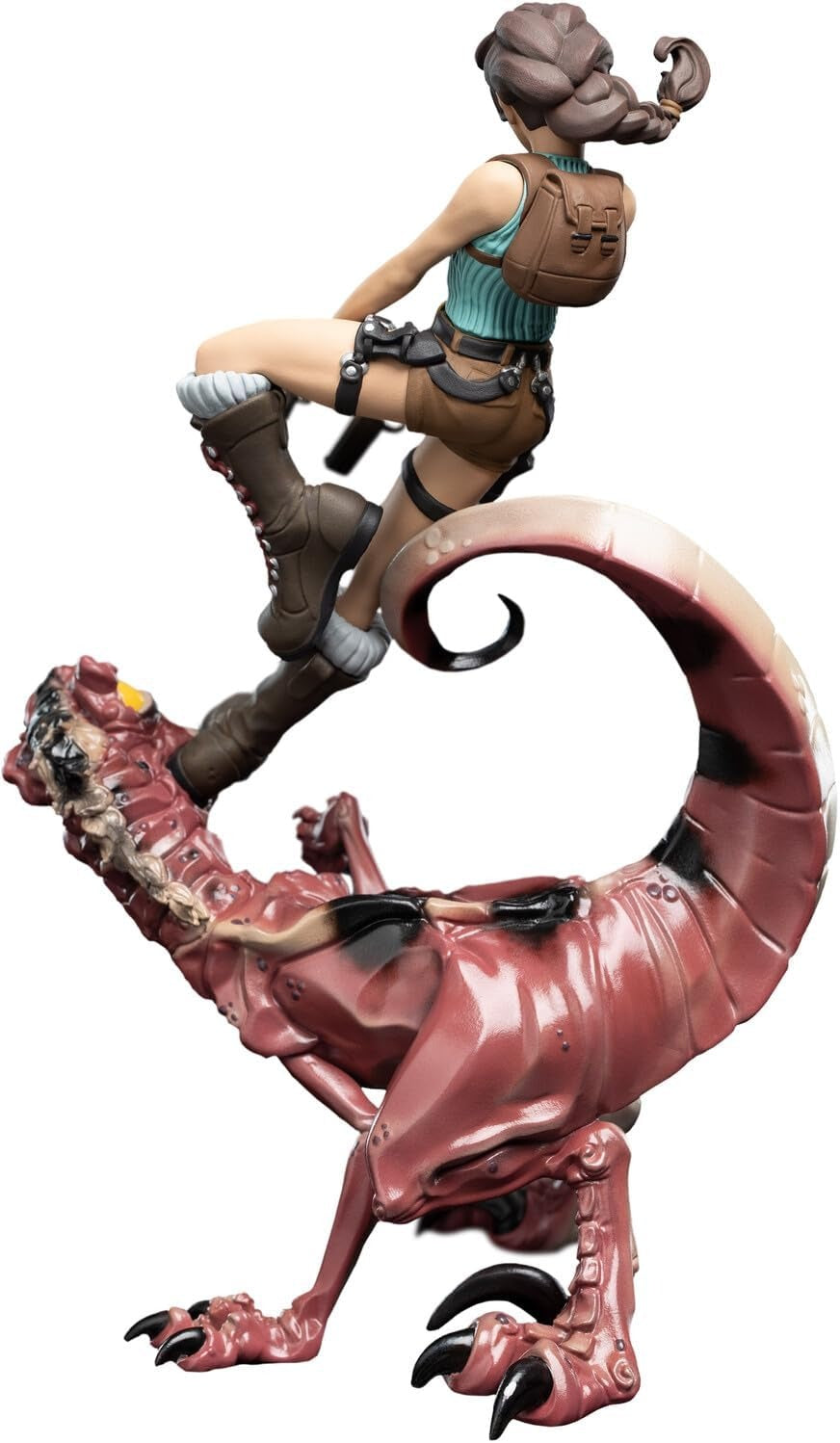 Tomb Raider: Lara Croft with Raptor Mini Epics Vinyl Figure