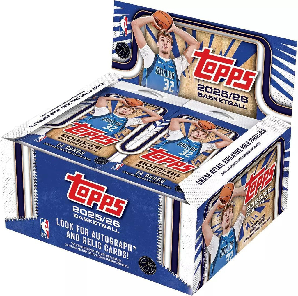 Topps: NBA Basketball 2025-26 Flagship Retail Box - 20 Packs