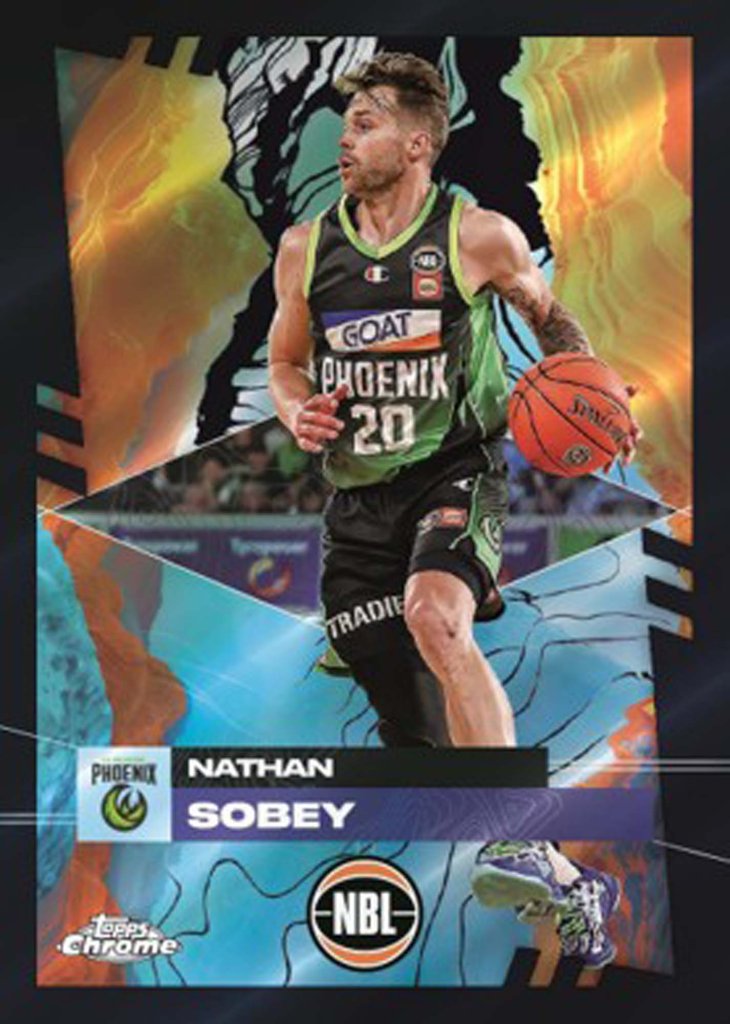 TOPPS Chrome NBL 2024/2025 Basketball Trading Cards - Hobby Breaker Box