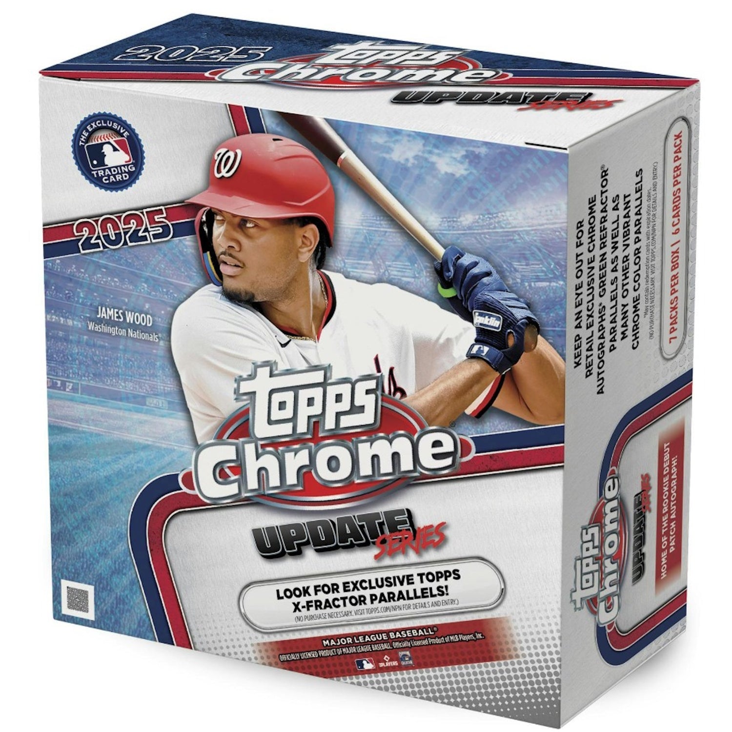 Topps Chrome Update Series Baseball 2025: Mega Box - 7 Packs