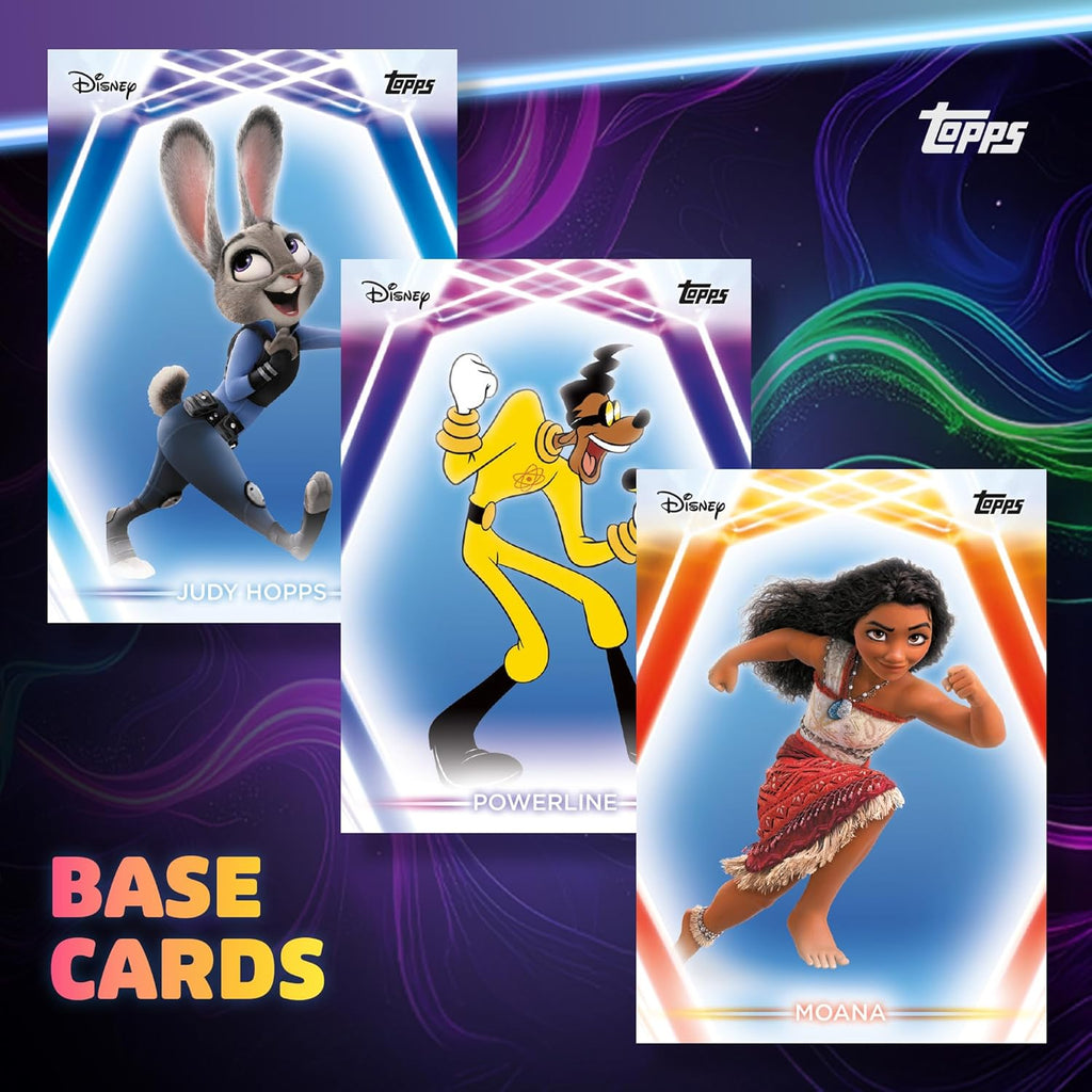 2026 Topps Neon Disney - Mega Box (50 Cards)