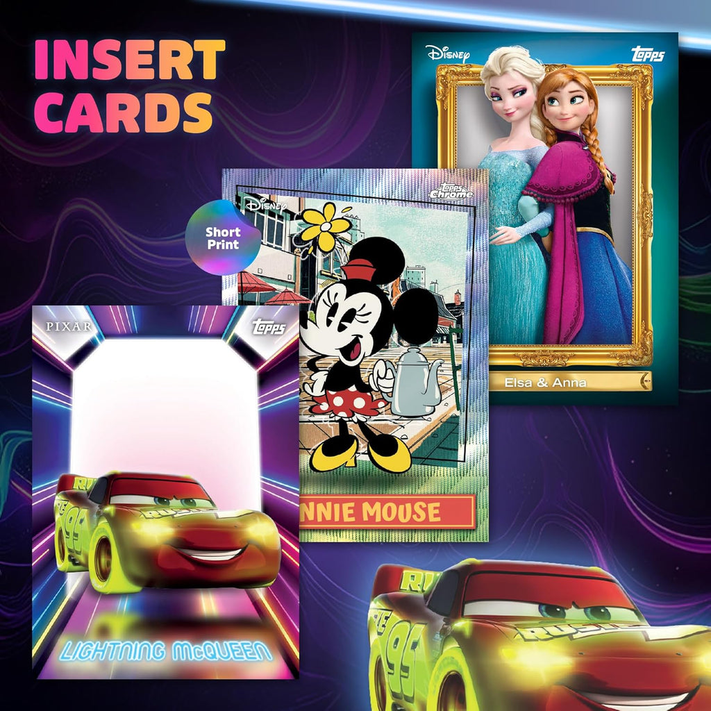 2026 Topps Neon Disney - Mega Box (50 Cards)