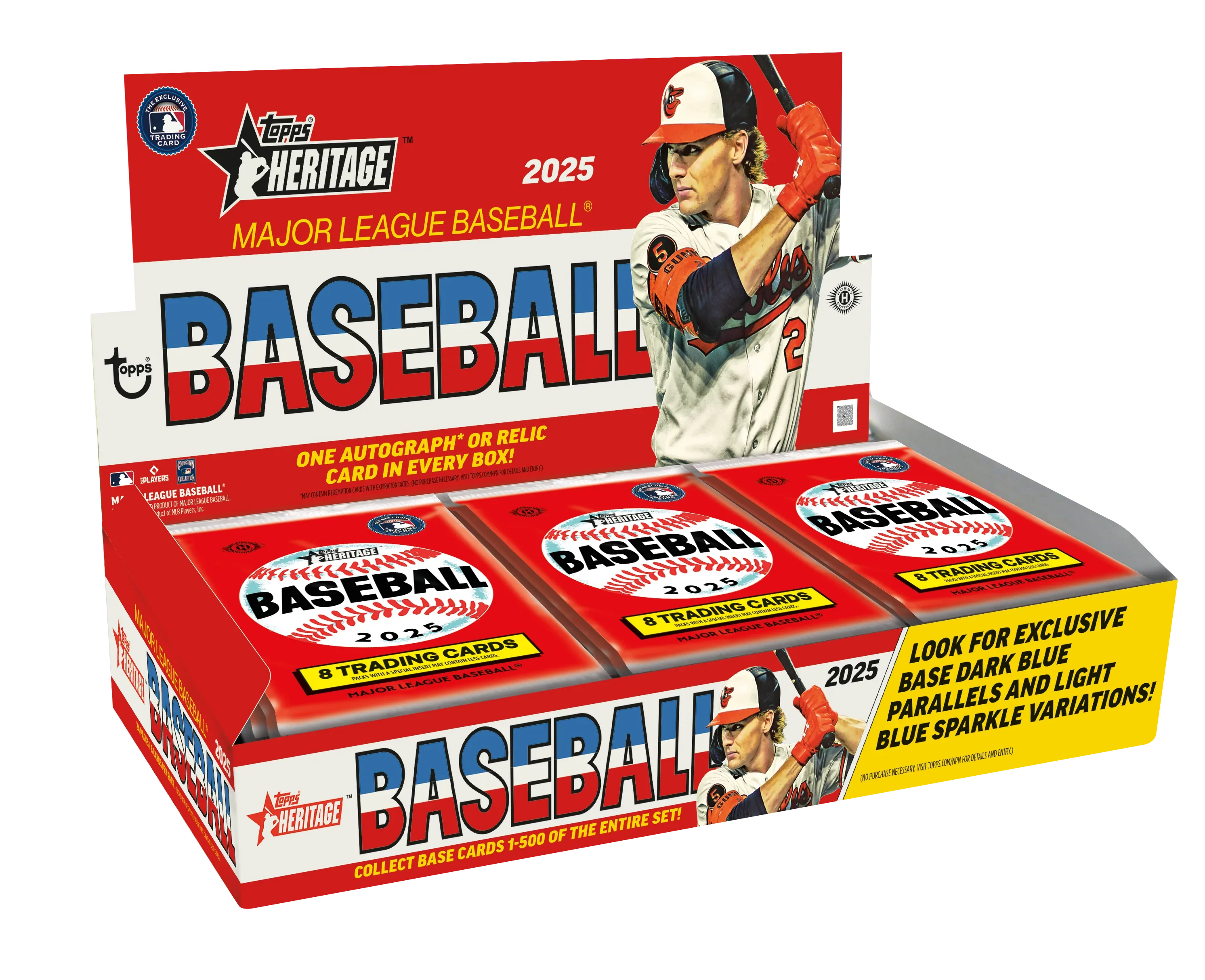 2025 Topps Heritage Baseball Hobby Box