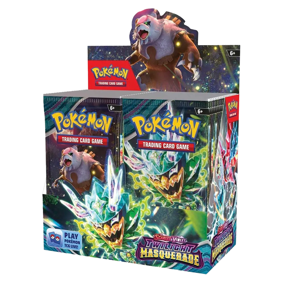 Scarlet & Violet: Twilight Masquerade - Booster Box Display