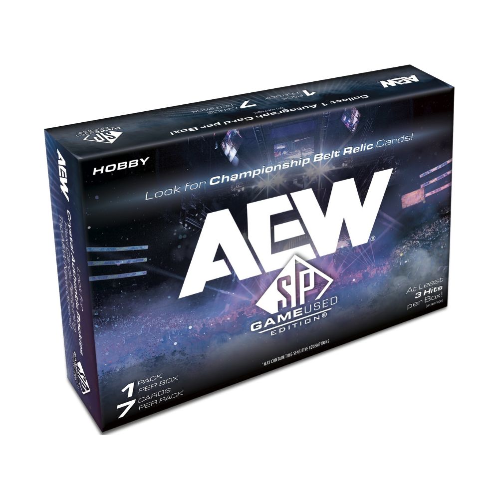 2025 Upper Deck AEW Sp Game Used Hobby Box