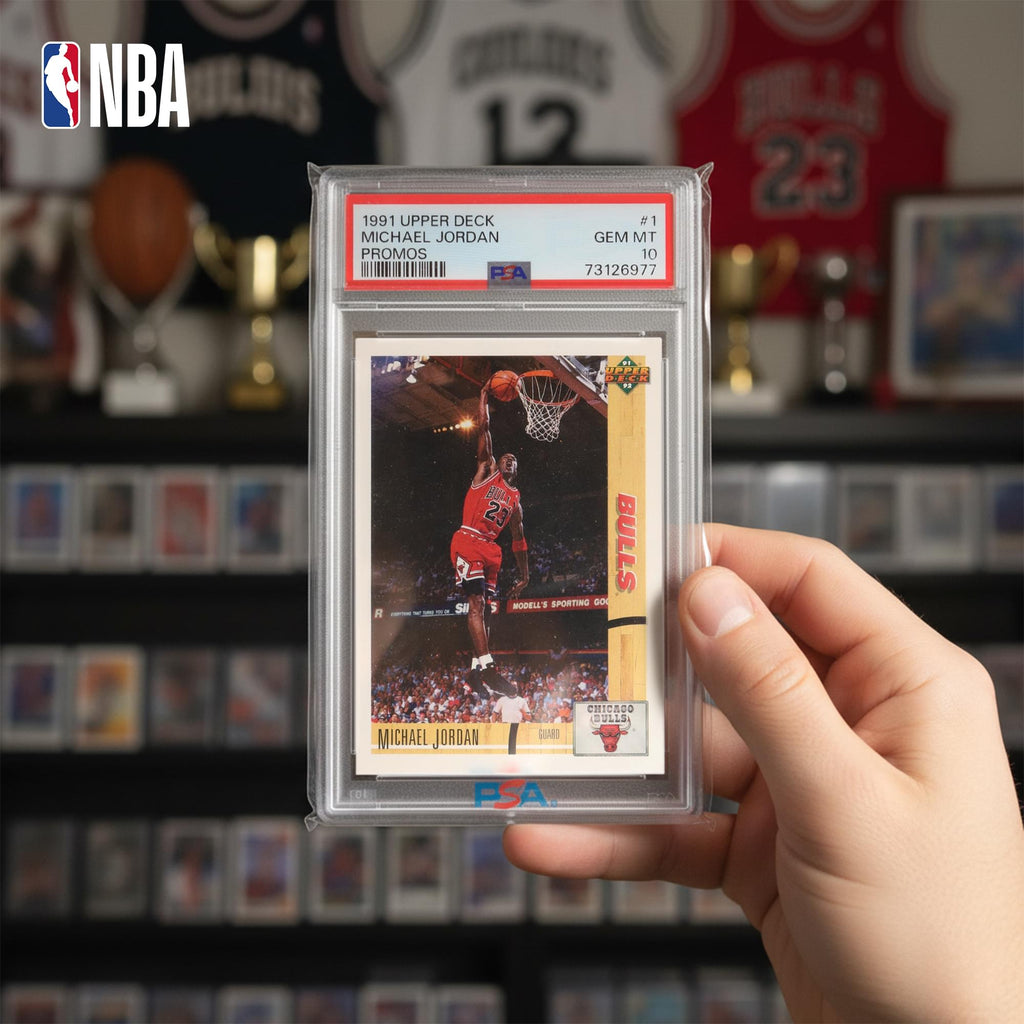 NBA 1991 Upper Deck Michael Jordan #1 Promos Card | PSA 10