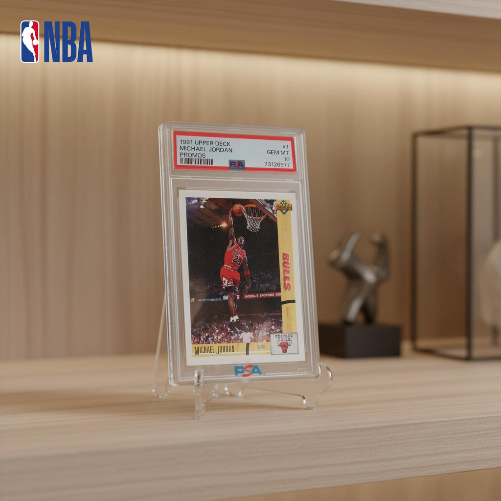 NBA 1991 Upper Deck Michael Jordan #1 Promos Card | PSA 10