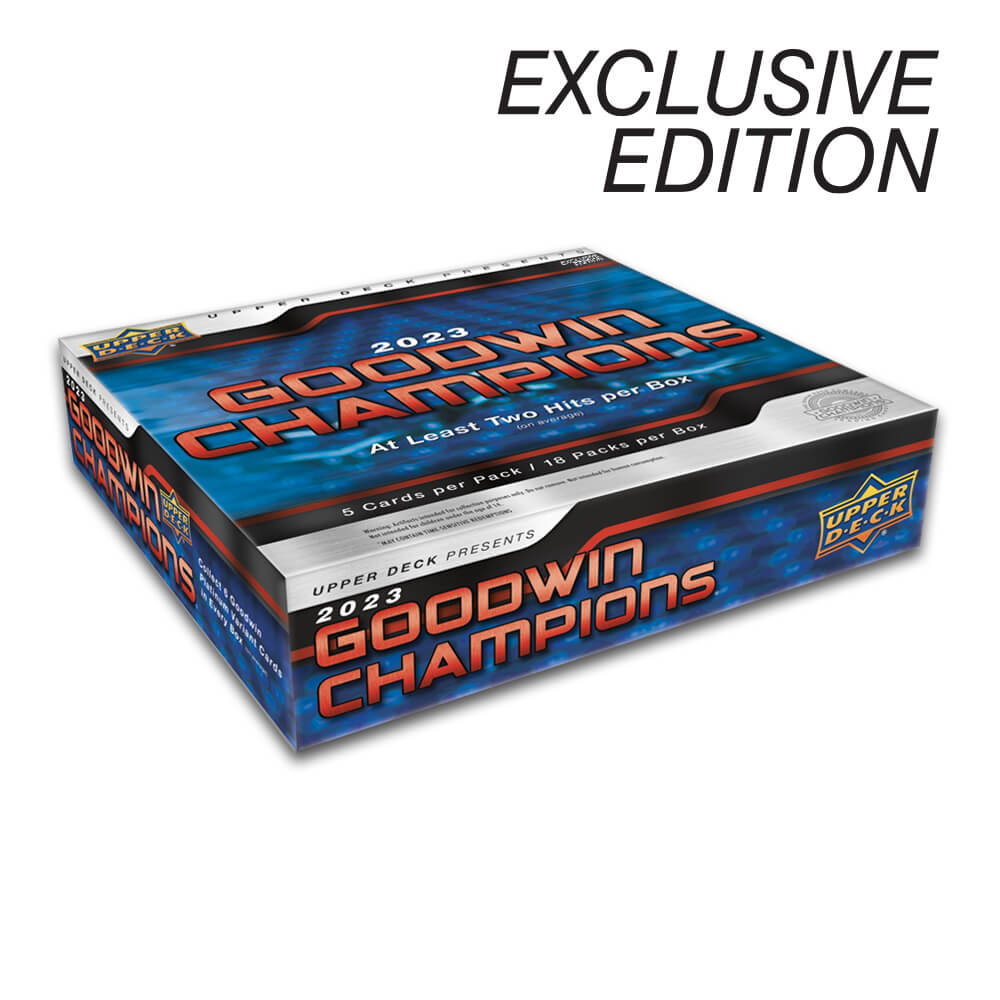 2023 Upper Deck Goodwin Champions Exclusive Edition Hobby Box