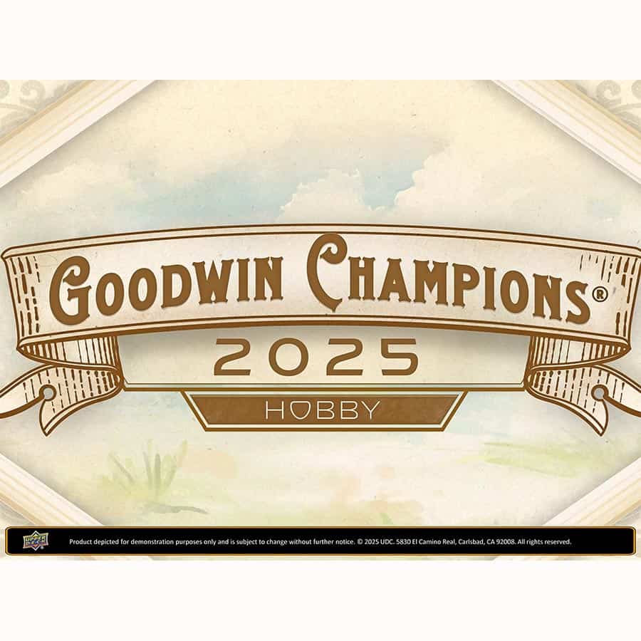 2025 UPPER DECK GOODWIN CHAMPIONS BOOSTER BOX